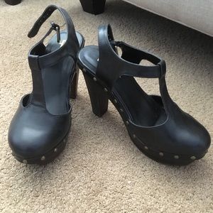 Studded Maryjane Heels